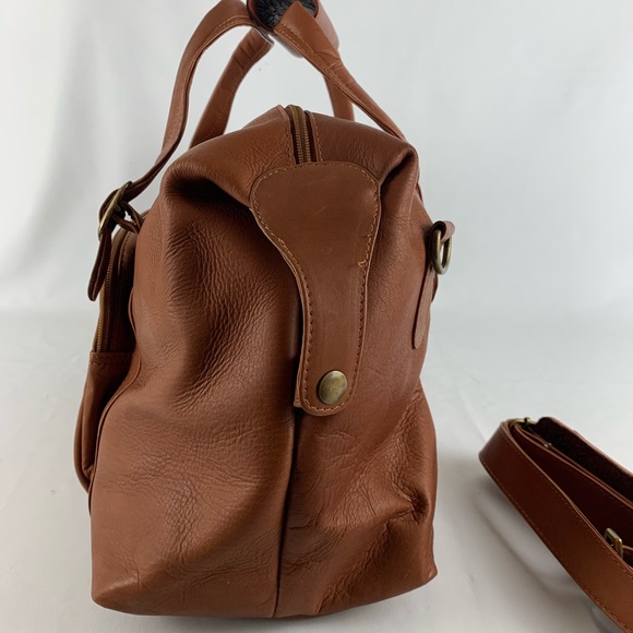 Claire Chase La Grande Duffel Bag Unisex Brown - Picture 6 of 13